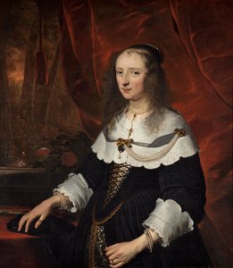 Ismeretlen hölgy, 1645 körül